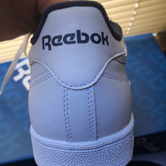 Reebok White/Navy, Club C new in box - Picture 3 of 6